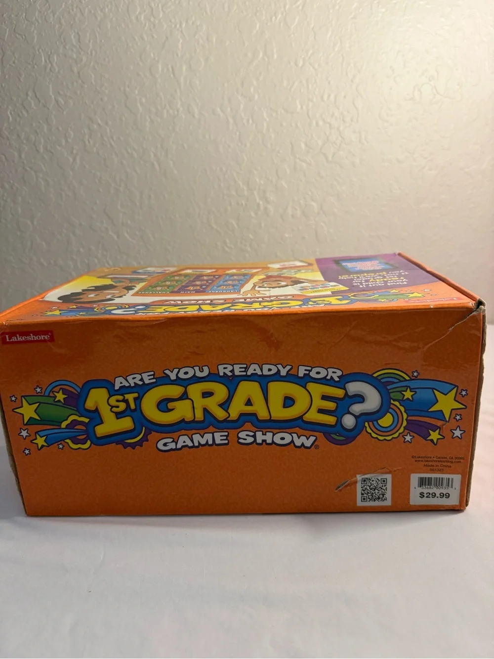 Lakeshore Are You Ready for 1st Grade? Game Show - Orange Educational Toy